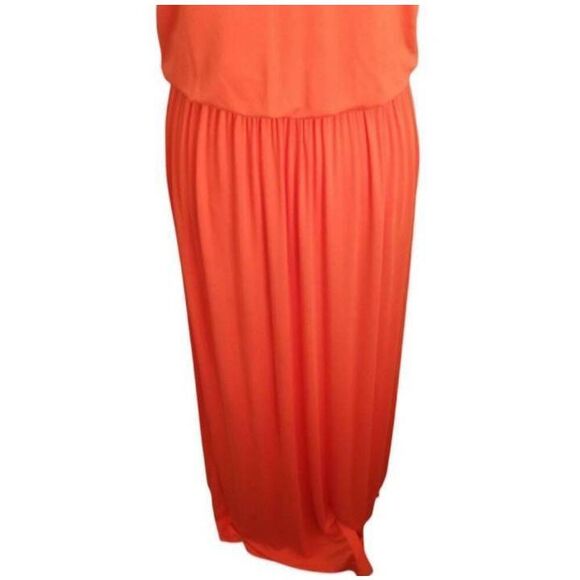 BAR III ORANGE KEY HOLE MAXI DRESS SZ.M EUC. - Picture 4 of 9